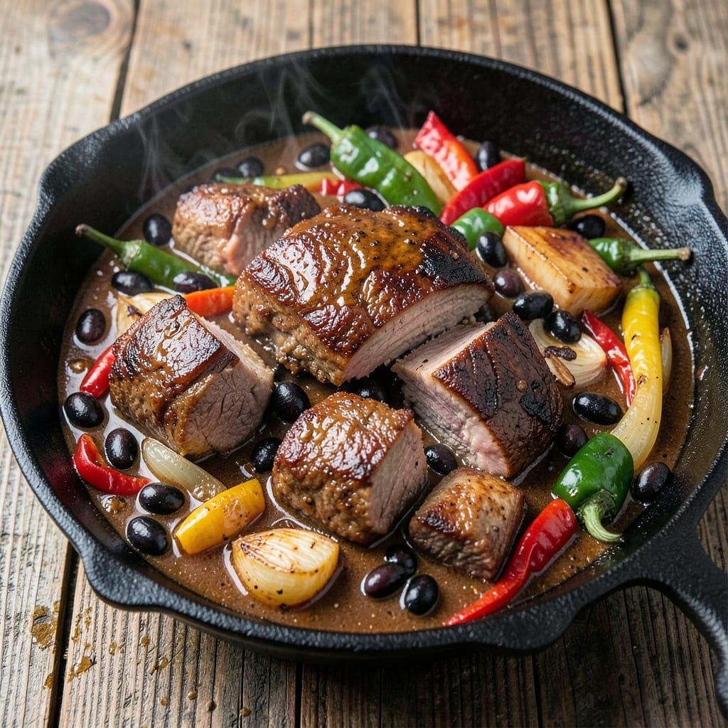 Beef Pochero with Pork and Beans Recipe: Slow-Simmered Cuban Soul Food