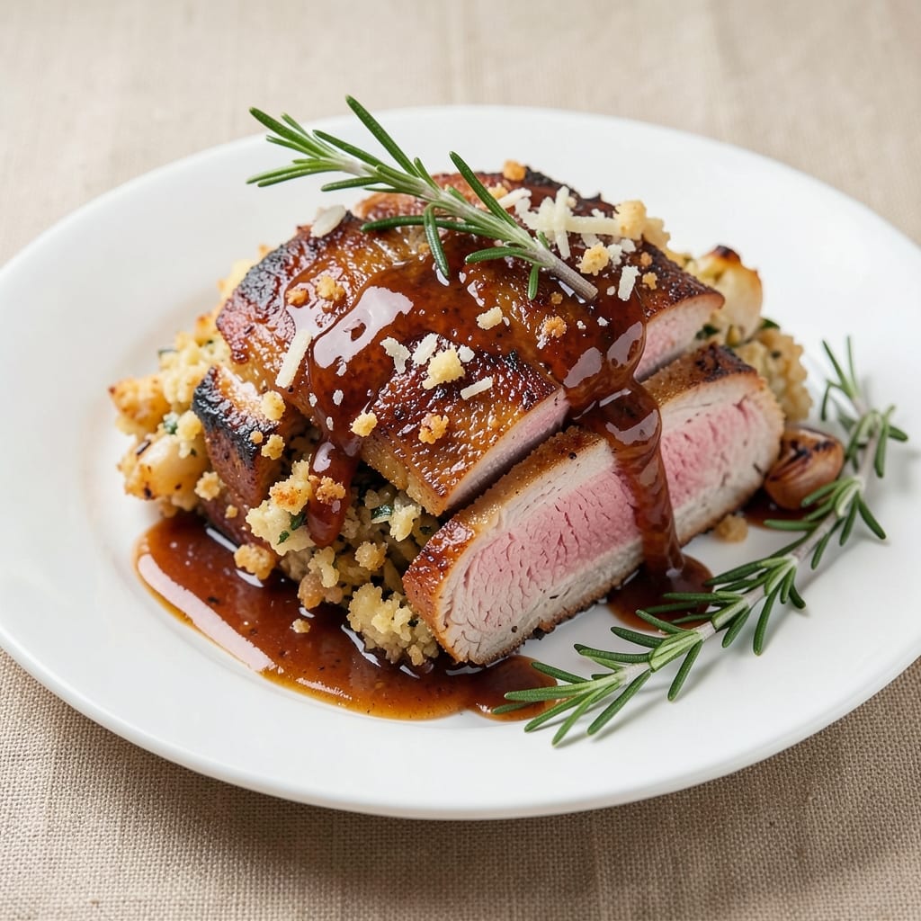 Best Stuffed Pork Tenderloin Recipe Ever with Stuffing: Herb-Stuffed Roast With Juicy Core