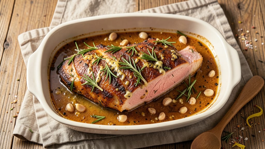 4-Pound Pork Loin Recipe: Herb-Crusted Roast With Juicy Core