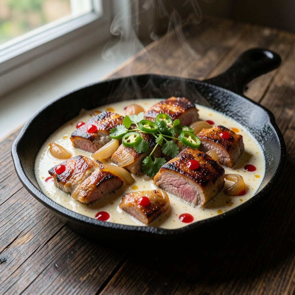 Batangas Pork Caldereta Recipe: Slow-Simmered Coconut Milk Richness