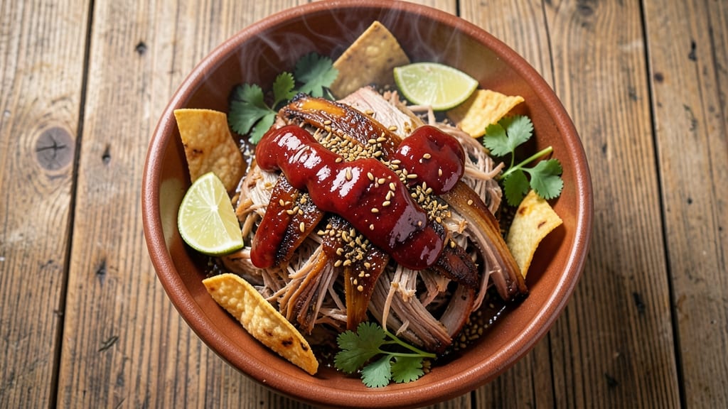 Mexican Pulled Pork Crock Pot Recipe: Smoky Chipotle and Cilantro-Lime Shreds