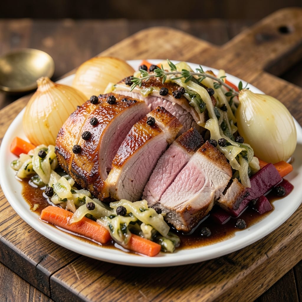 Best Ever Pork and Sauerkraut Recipe: German Tavern Flavor in One-Pan