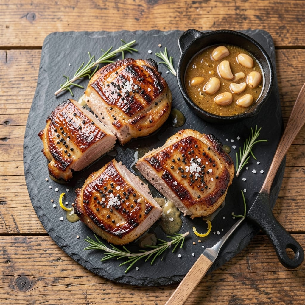 Best Baked Pork Chops Recipe Ever: Browned Crust with Moist Pink Centers