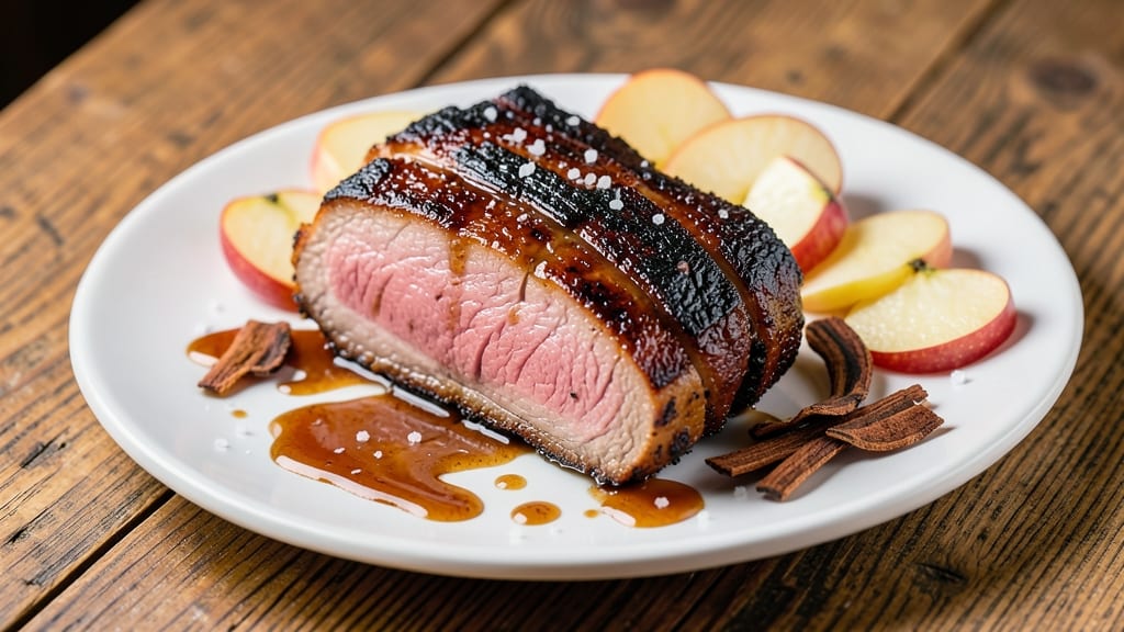 Apple Smoked Pork Loin Recipe: Applewood-Smoked Crisp With Caramelized Sweetness