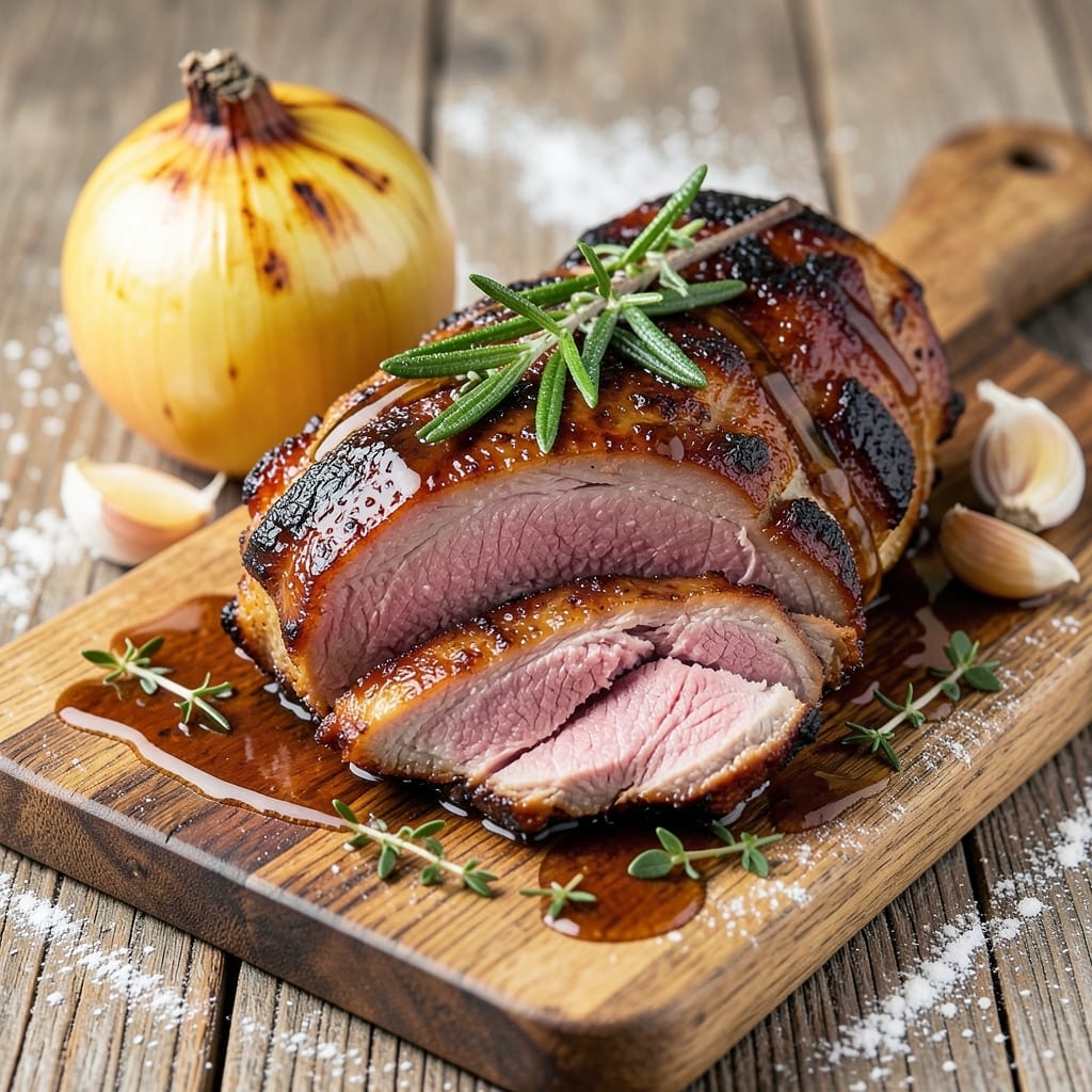 BBQ Pork Shoulder Roast Recipe: Herb-Crusted Smoky Magic for Crowds