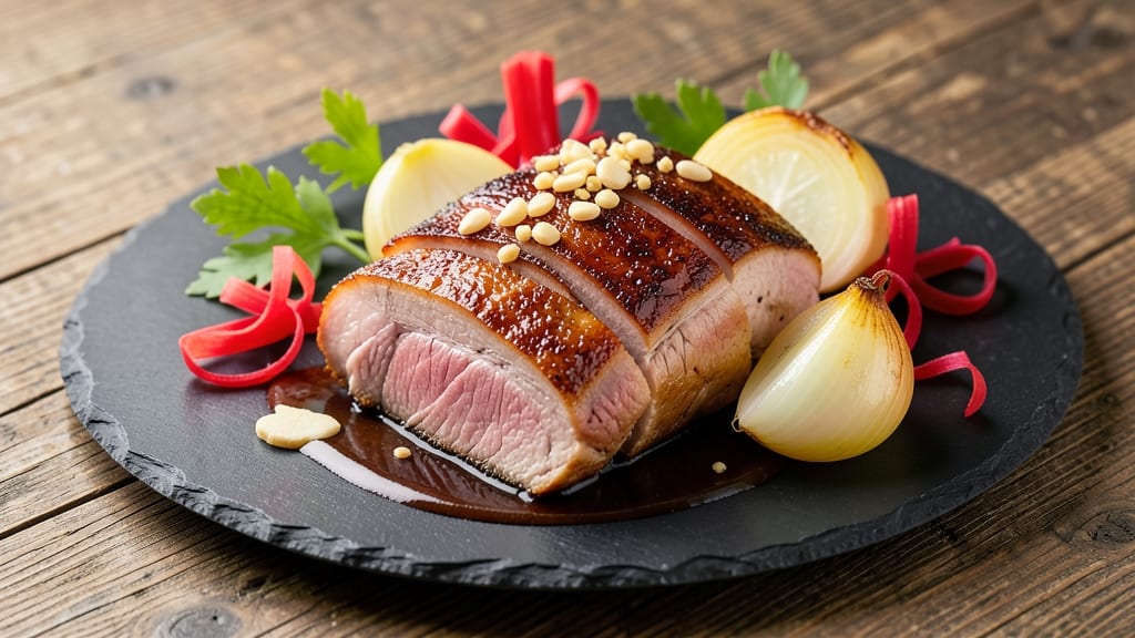 Ah So Pork Recipe: Korean-Inspired Stir-Fry With Caramelized Celery Crowns