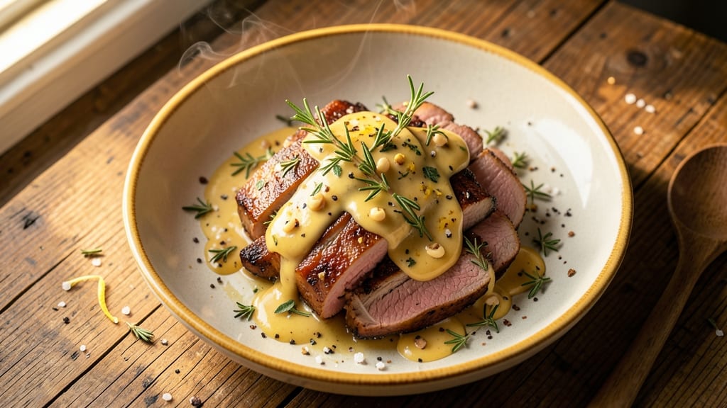 Alton Brown's Pork Tenderloin Recipe: Herb-Butter Sear for Juicy Pink Centers