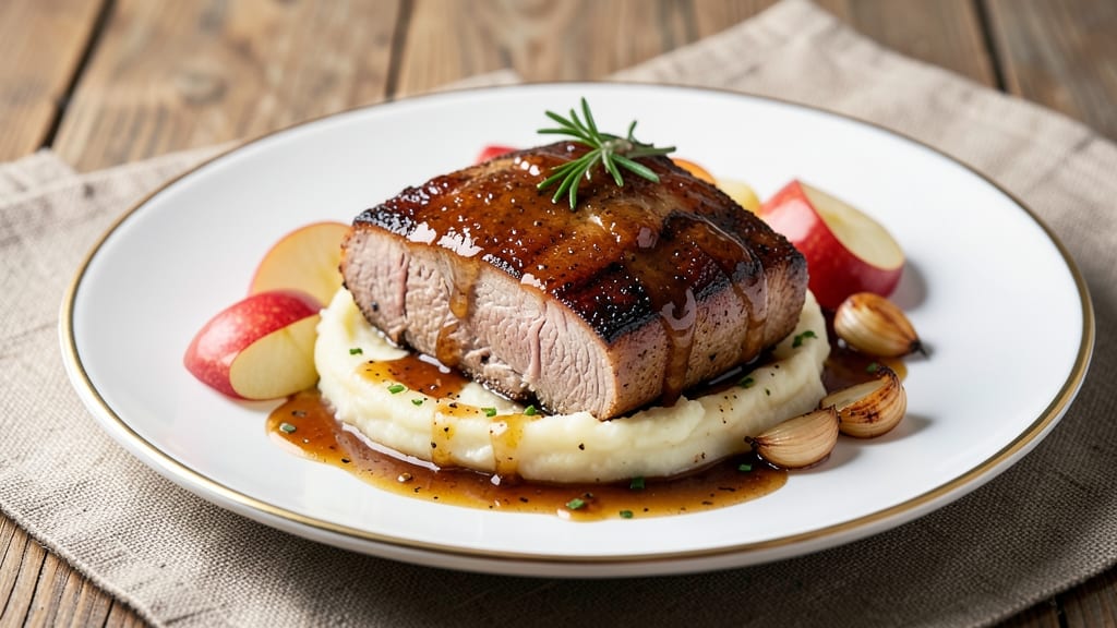 Apple Glazed Pork Tenderloin Recipe: Caramelized Spice Crust Meets Juicy Core