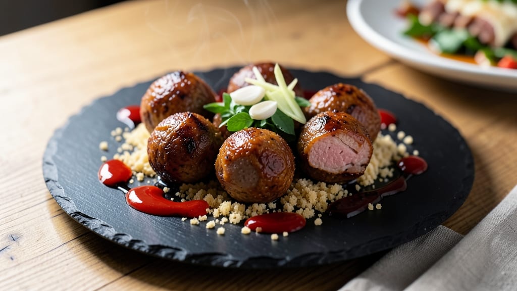 Mince Pork Balls Recipe: Crispy-Edged Meatballs With Umami Gravy Twist
