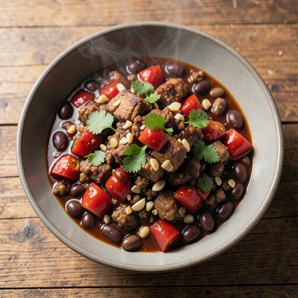 Black Bean Ground Pork Chili Recipe: Smoky Depth and Hearty Protein