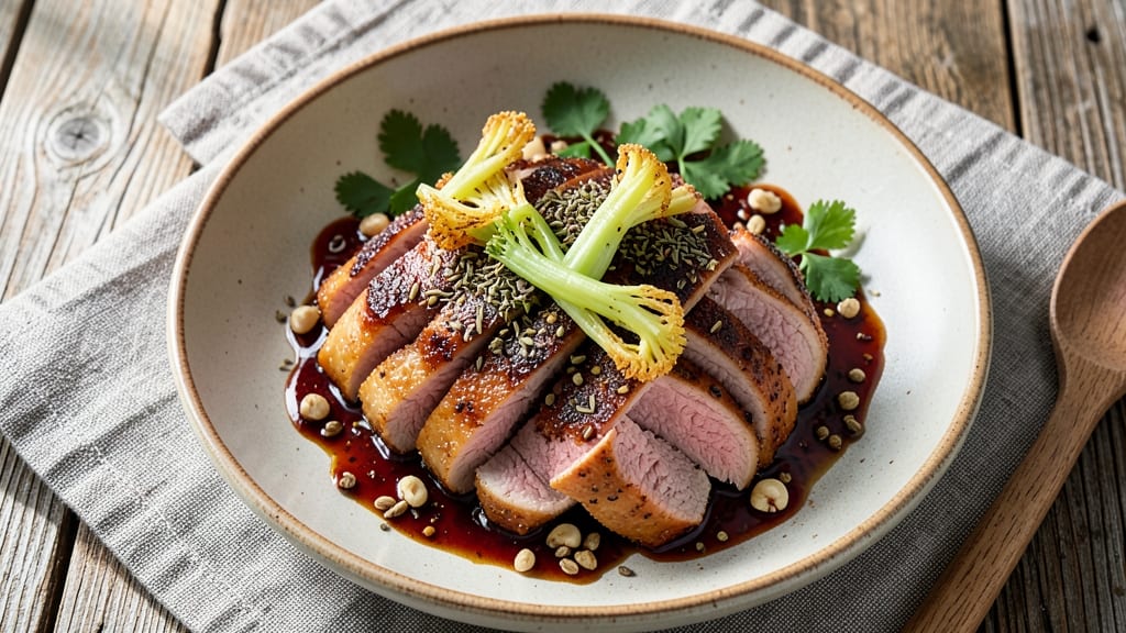 Abuelos Pork Tenderloin Recipe: Smoky Chipotle Crust Over Celery Crown Crunch