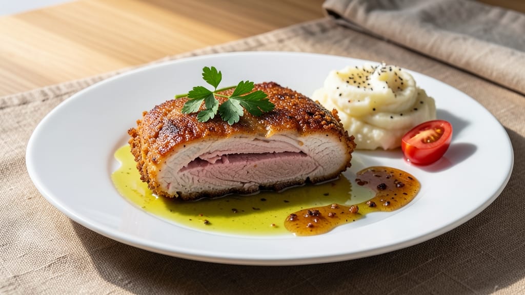 Minced Pork Cutlet Recipe: Crispy Pan-Seared Crunch With Tender Inside
