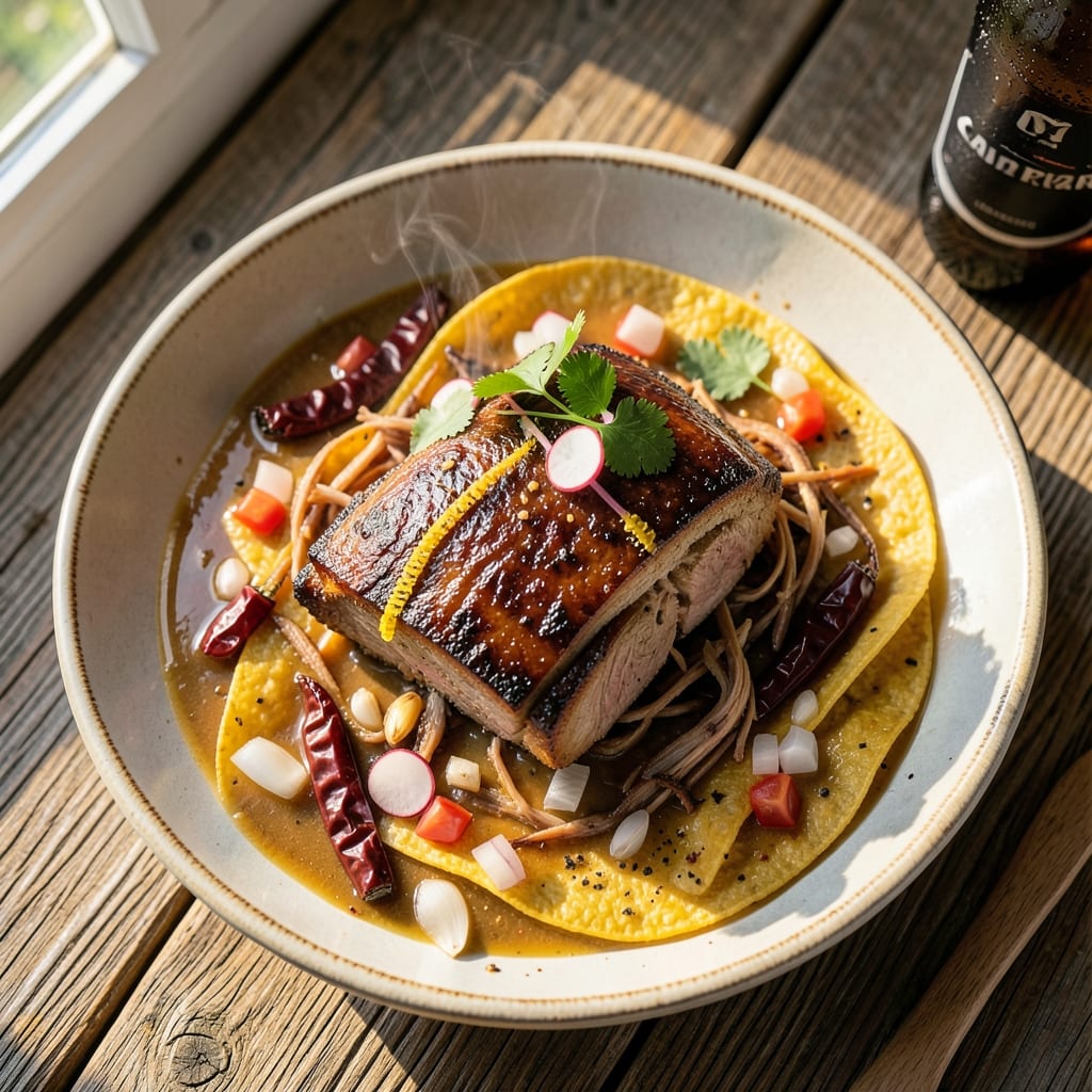 Birria Tacos Recipe: Pork Shoulder Braised in Smoky Spiced Consommé