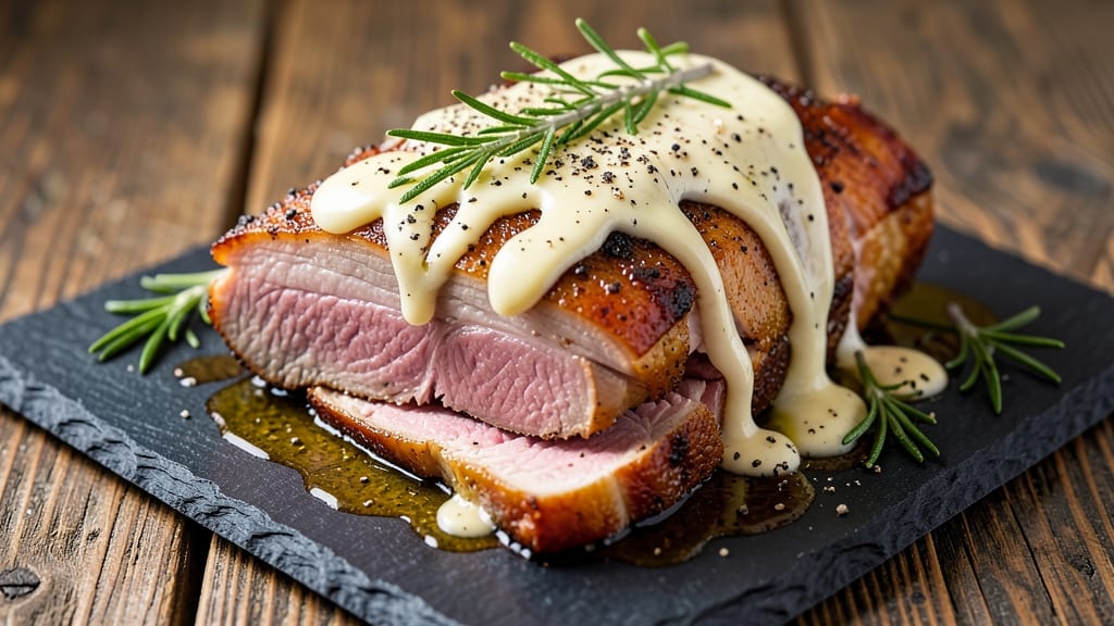 4-Lb Boneless Pork Loin Roast Recipe: Clockwork Sear for Juicy Pink Hearts