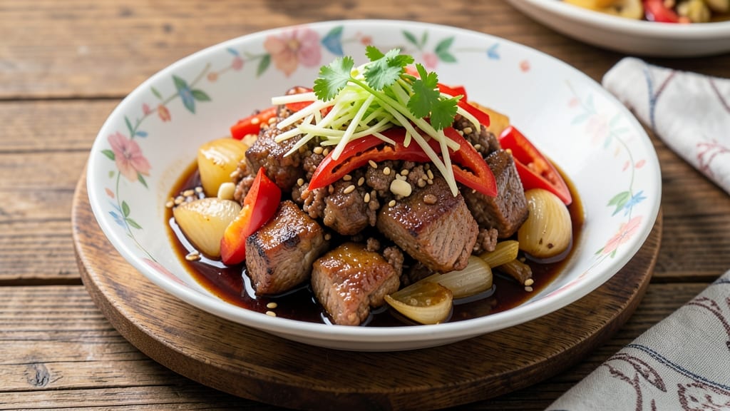 Minced Pork And Vegetables Recipe: Wok-Fried Umami Bomb in 25 Minutes
