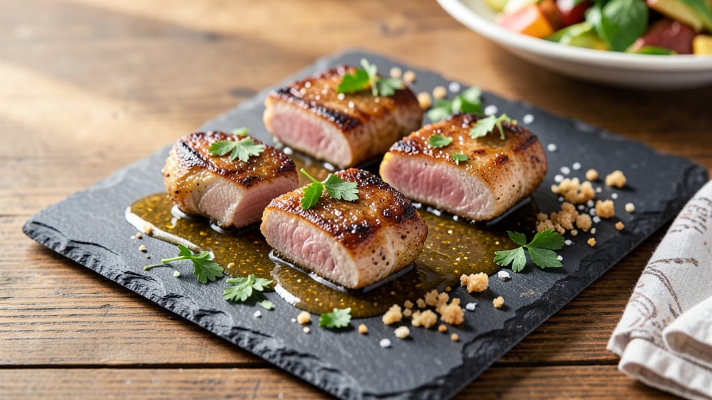 All Recipe Pork Chops: One-Pan Garlic Butter Crust and Juicy Pink Centers