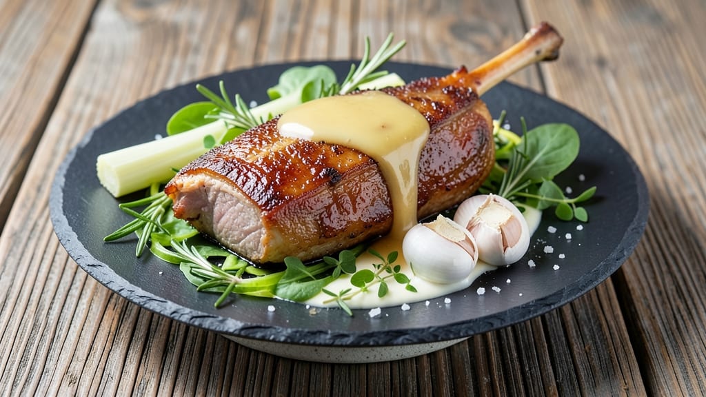1-2 Pork Loin Recipe: Juicy Pink Hearts With Crispy Celery Crowns