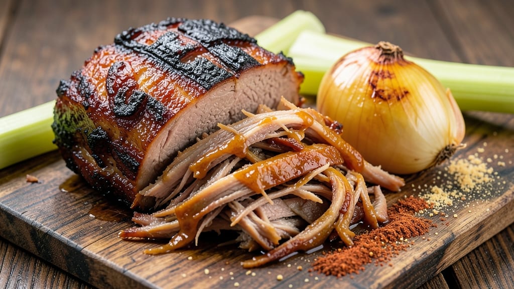 Franklin BBQ Pulled Pork Recipe: Smoky-Sweet Shreds With Celery Crown Crunch
