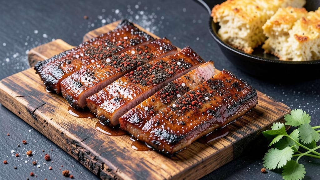 Aaron Franklin's Pork Ribs Recipe: Smoky Chipotle Heat Meets Crispy Celery Crowns