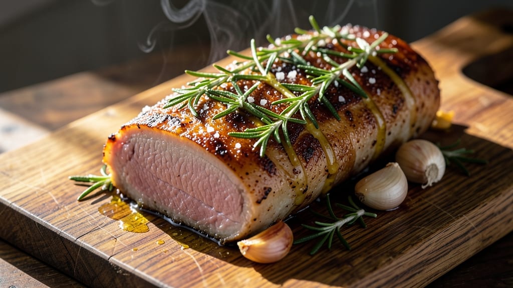 1 Lb Pork Loin Roast Recipe: Herb-Crusted Crispness With Juicy Pink Hearts