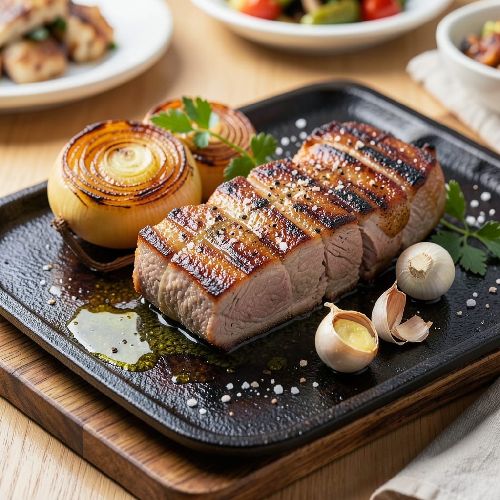 Blackstone Griddle Pork Loin Recipe: Smoky-Grilled Crust With Juicy Pink Centers