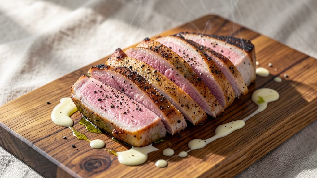 1.5 Lb Pork Tenderloin Recipe: Pan-Seared Crispness with Juicy Pink Hearts