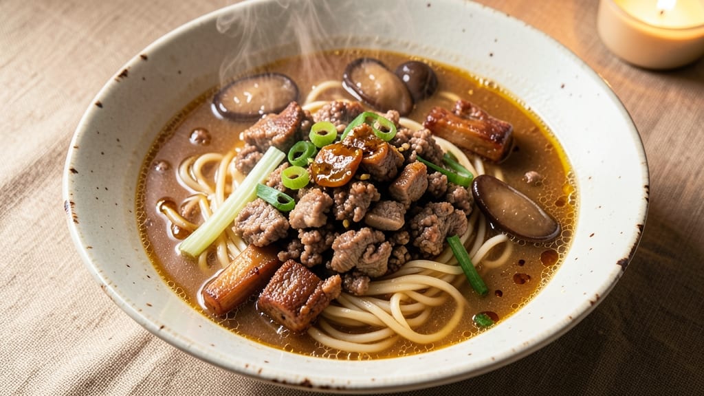 Minced Pork Ramen Recipe: Bold Umami Broth with Silky Noodles