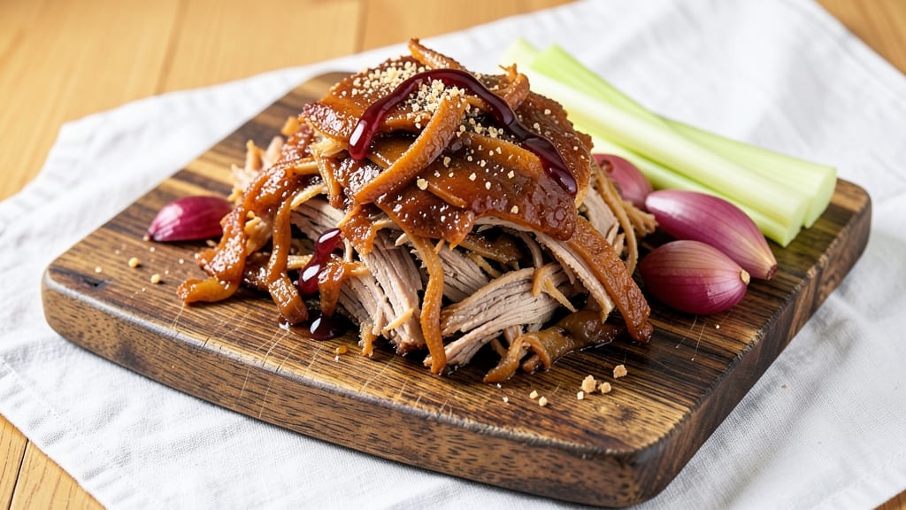 Famous Dave's BBQ Pulled Pork Recipe: Slow-Smoked Crunch Over Celery Crown Gravy