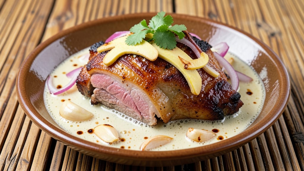 Alamang With Pork Recipe: Filipino-Style Braised Pork in Coconut Milk