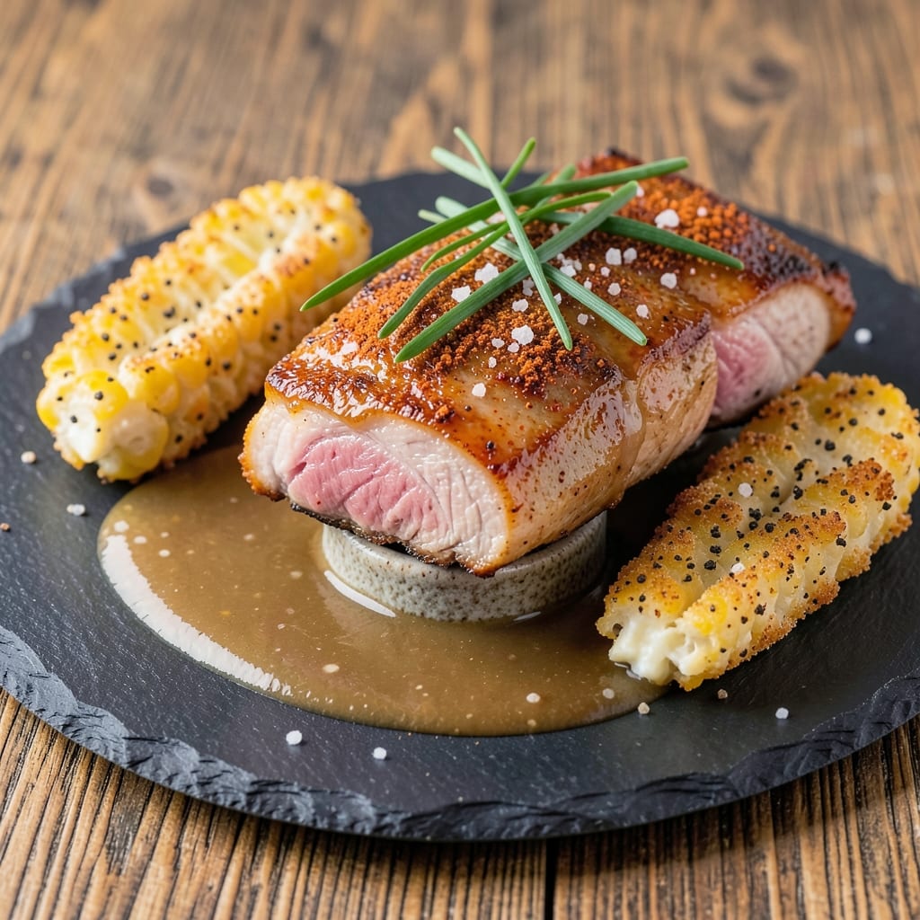 BJ's Brewhouse Pork Chops Recipe: Garlic-Herb Crust Meets Juicy Pink Center