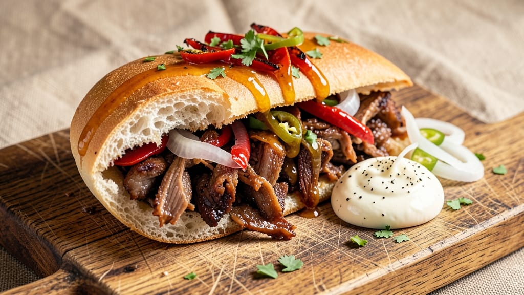 Mexican Pork Torta Recipe: Crunchy Roll-Up Magic With Spicy Filling