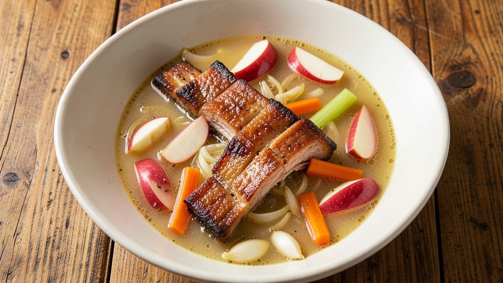 Apple Pork Ribs Soup Recipe: Smoky Apple Sweetness Meets Hearty Ribs