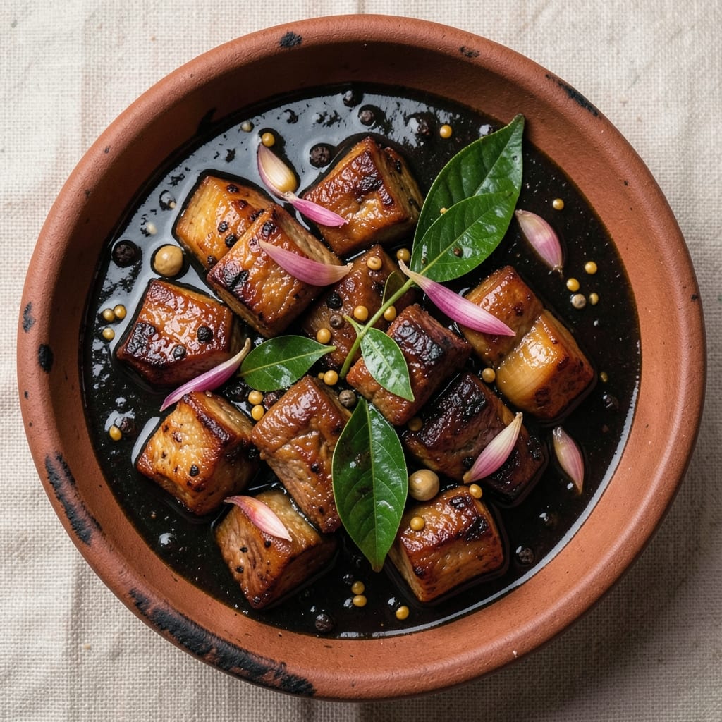Black Pork Curry Sinhala Recipe: Spiced Coconut Richness With Tender Meat