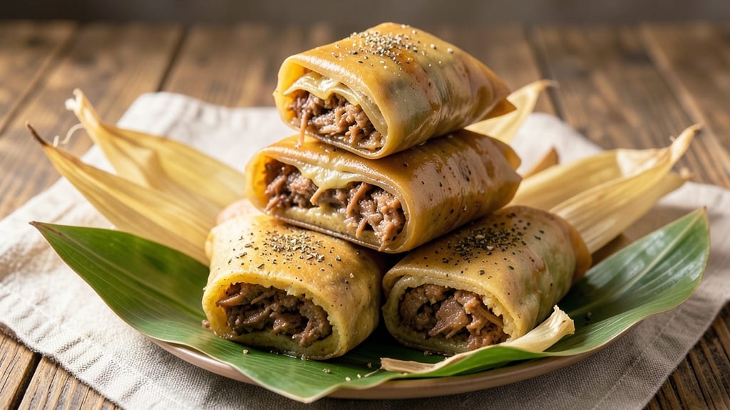 Mild Pork Tamales Recipe: Steamed Spice and Cornmeal Comfort