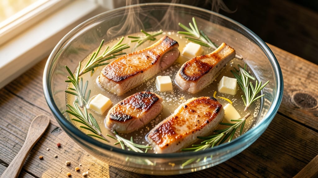 Alton Brown's Pork Chops Recipe: Science-Backed Sear for Juicy Pink Centers