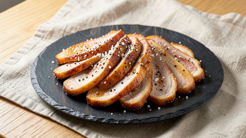 Fried Sliced Pork Belly Recipe: Crispy Layers and Melty Fat Magic